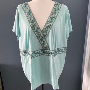 Beaded Trim Top